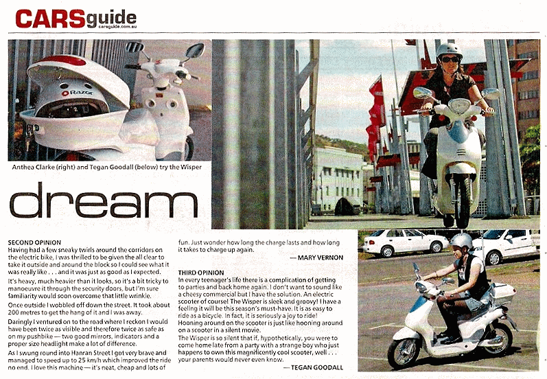 Townsville Bulletin Electric vehicle article